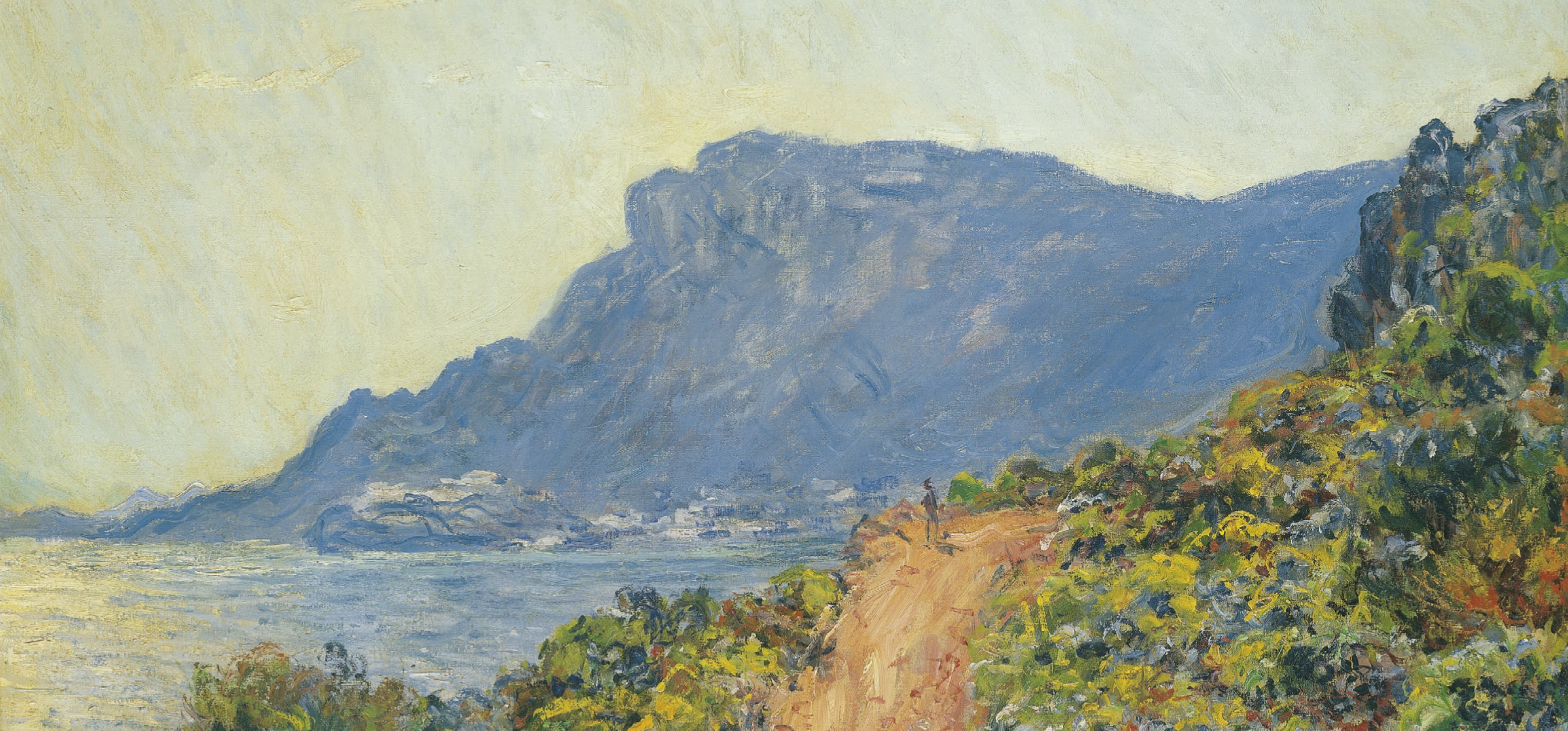 La Corniche near Monaco. Claude Monet, 1884